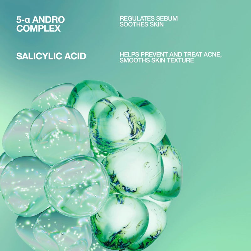 لاب سيريز غسول الوجه المنقي للمسام العميقة من لاب سيريز للرجال، كلير إل إس، مع حمض الساليسيليك - منظف مناسب للبشرة المعرضة لحب الشباب - عناية بالبشرة للرجال - تم اختباره من قبل أطباء الجلدية، 120 مل - Image 3